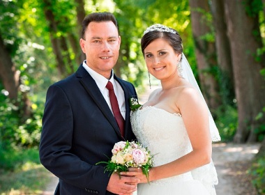 Married and Happy: Robert and Zinaida (Netherlands-Ukraine). 