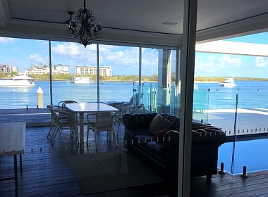 Жизнь в Раю, или вид из моего окна сегодня утром: Точка Рая, Голд Кост, Австралия.