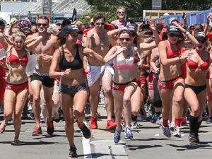 Here's All the Half-Naked Fun We Saw During the Cupid's Undie Run