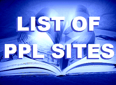 List of PPL sites. 