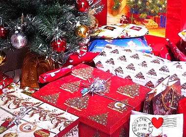 Send Christmas presents to Russia, Ukraine.