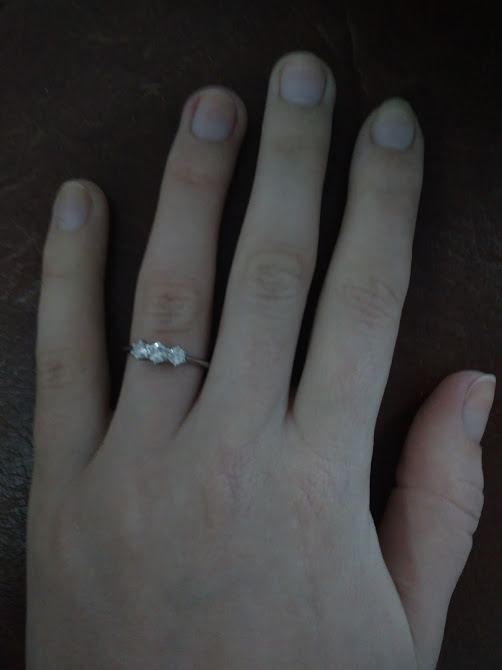 Engagement ring. 