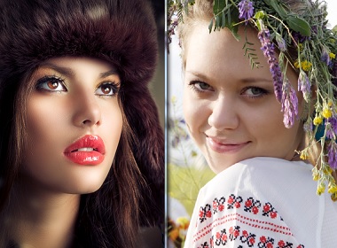 Russian women vs. Ukrainian women, differences, similarities. 