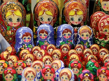 Russian nesting dolls. Problems in today's Russia.