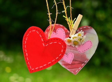 С днем влюбленных, с праздником Святого Валентина!
