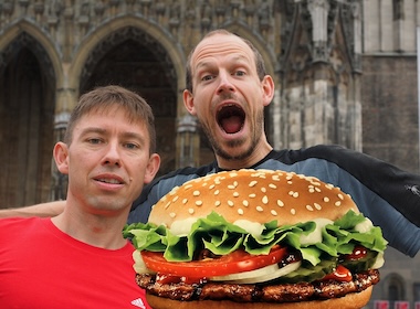 Eating burgers makes healthy eating useless