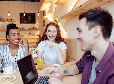 Want to be happy? Chat to people more